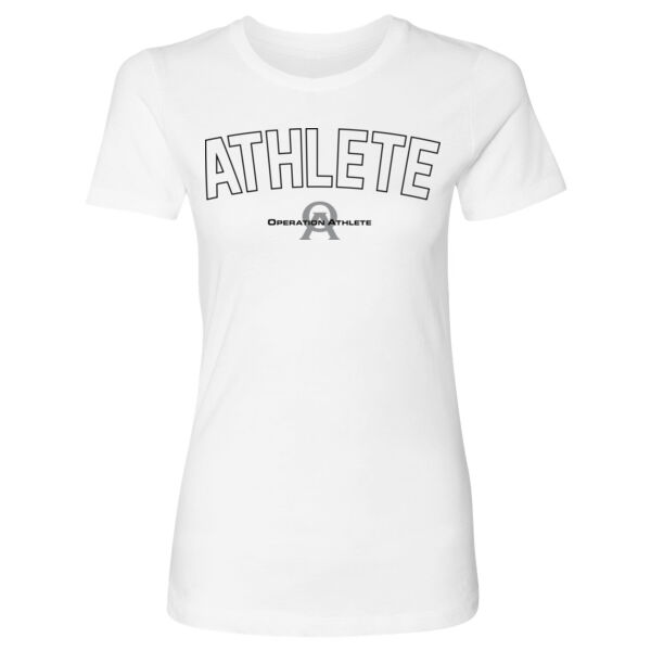 ATHLETE - WOMEN'S FITTED T-SHIRT - $E4QNCS$ Thumbnail