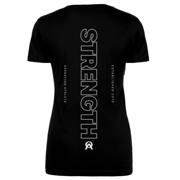 STRENGTH DUALITY - WOMEN'S FITTED T-SHIRT - $MA7TX8$ Thumbnail